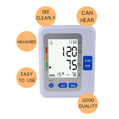 Household Digital Monitoring BP Machine Manual Arm Blood Pressure Monitor Easy To Use
