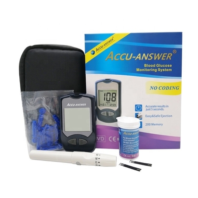 NO RESPONSE Glucose Monitoring System ACCU Blood Glucose Coding Meter No Glucometer Blood Sugar Test Coding Machine