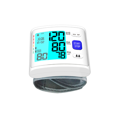 2022 Hot Selling White Metal BP Monitor Color U60 K Blood Pressure Monitor Machines For Elder Digital Wrist Bp Monitor