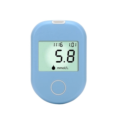 Digital Blood Glucose Meter Home Accurate Accurate Electronic Medical Glucometer Machine with Test Strip Collection Pen and Needles