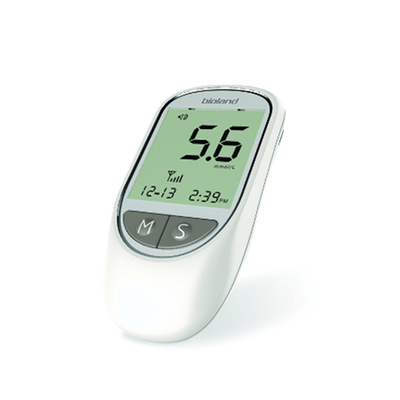 Strip Ejection Bioland Blood Sugar Glucose Monitor Cholesterol Uric Acid Meter Monitoring System