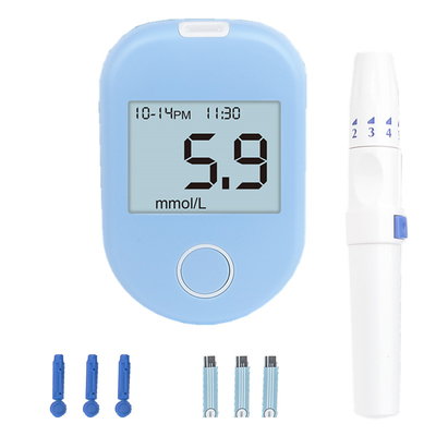 Household Plastic Blood Sugar Measuring Devices Glucose Monitor