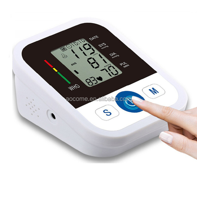 IHB Arrhythmia Detection FDA /CE/ ROHS Wholesale Arm Blood Pressure Monitor BP Meter Machine Automatic Pressure Meter For Household
