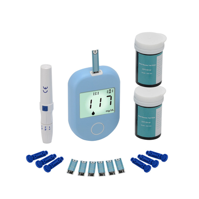 Fast Results With Voice With New Date And Time Price China Manufacturers Easy Digital Glucometer With CE Approved Free Glucose Monitoring Device Code Glucometer Kit