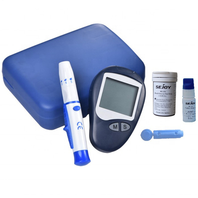 Hospital and Household Blood Glucose Cholesterol Hemoglobin Uric Acid Single-Use Meter