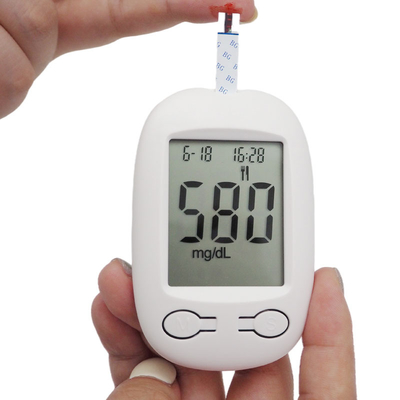 Acrylic CE approved high quality blood test equipment blood glucose meter medical sinocare with strips