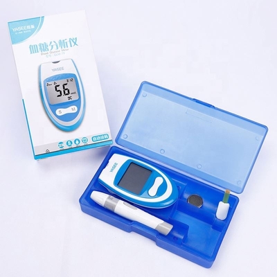 Blood Testing Equipment Glucose Monitoring Meter Blood Sugar Monitor Portable Automatic Continuous Continuous Glucometer for Diabetic Analysis