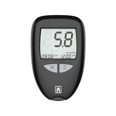New Metal Blood Glucose Monitor Device Blood Glucose Meter Blood Glucose Meter Medical Tester Diabetes Sugar Meter