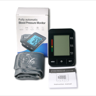 2020 Hot Selling ABS+LCD Display Digital Blood Pressure Monitor Arm Type Sphygmomanometer BP Machine For Home/Clinic Use