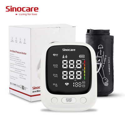 Sinocare Low Noise Electronic Blood Pressure Meter Sphygmomanometer Pressure Machine Tensiometro Blood Pressure Monitor Esfigmomanometro