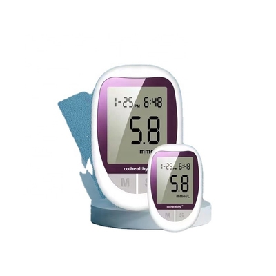 Medical Glucometer Kit For Diabetic Blood Sugar Scalpels Test Strips Blood Glucose Diabetes Tester